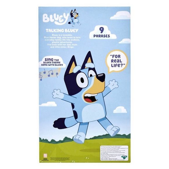bluey sound effects talking bingo stuffed plush